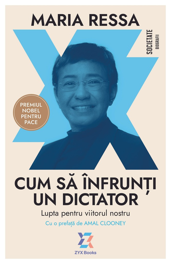 Lansarea cărții laureatei Premiului Nobel Maria Ressa