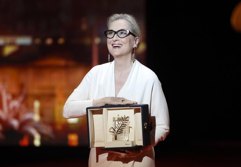 Cannes 2024: Meryl Streep a primit un Palme d’Or onorific in timpul ceremoniei de deschidere a festivalului