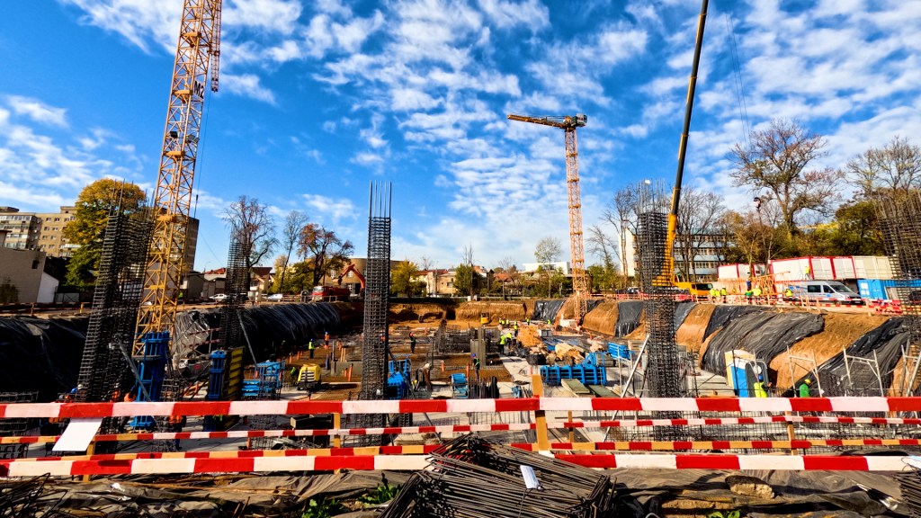 FOTO Spitalul vechi de 130 de ani din București care se reconstruiește de la zero cu 72 de milioane de euro, bani din PNRR. Când va fi gata 1 Șantier Nasta 2 / Foto: Adi Iacob - HotNews.ro