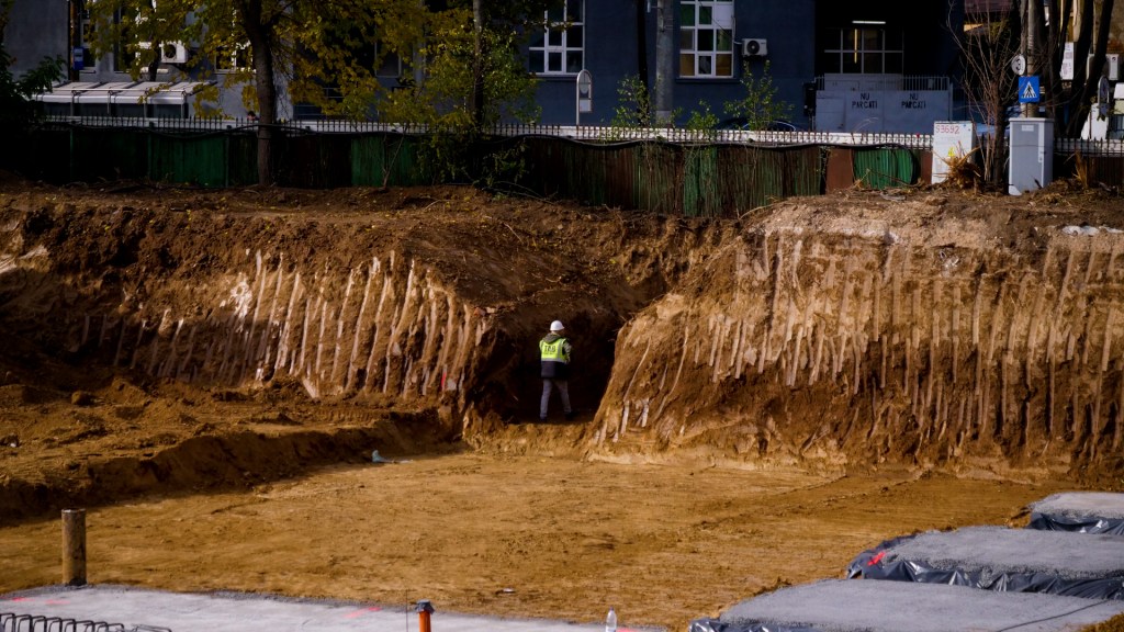 FOTO Spitalul vechi de 130 de ani din București care se reconstruiește de la zero cu 72 de milioane de euro, bani din PNRR. Când va fi gata 4 Șantier Nasta 4 / Foto: Adi Iacob - HotNews.ro