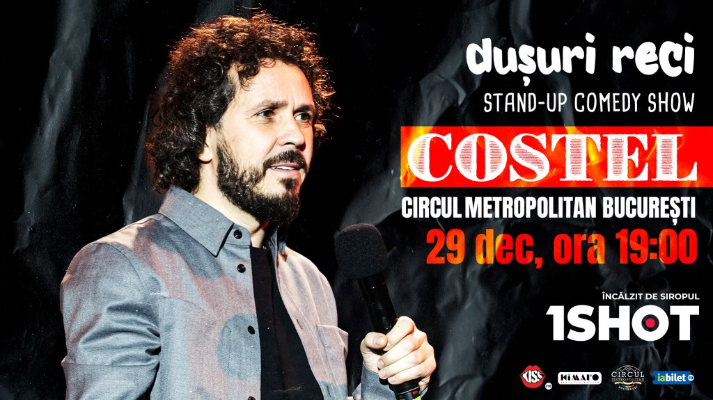 Weekend trending în București, 28-29 decembrie: nostalgie-n farfurie în Obor, Revelion SPP, Dușuri reci la Circ și maimuța Robbie Williams 4 Stand up Costel