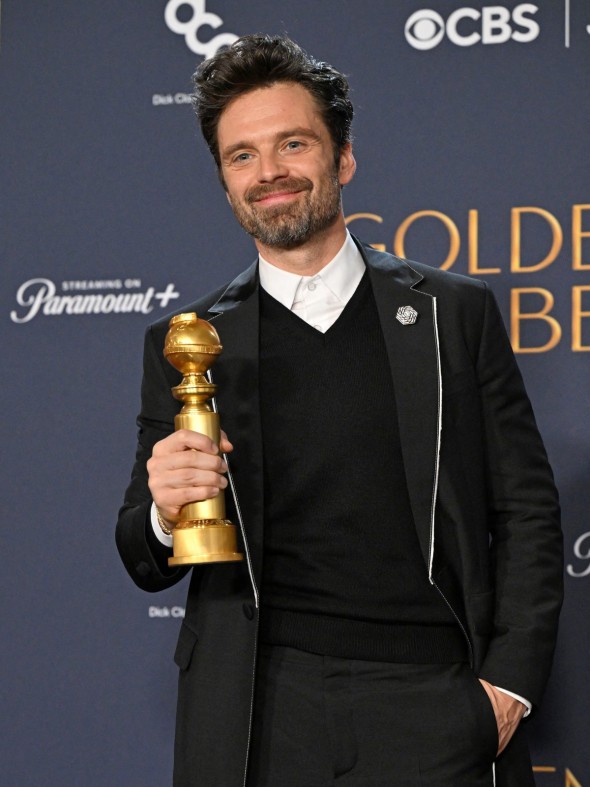 Globurile de Aur 2025, lista câștigătorilor. Sebastian Stan a fost premiat pentru „A Different Man”: „Nu a fost un film uşor de făcut” 2 Sebastian Stan (3)