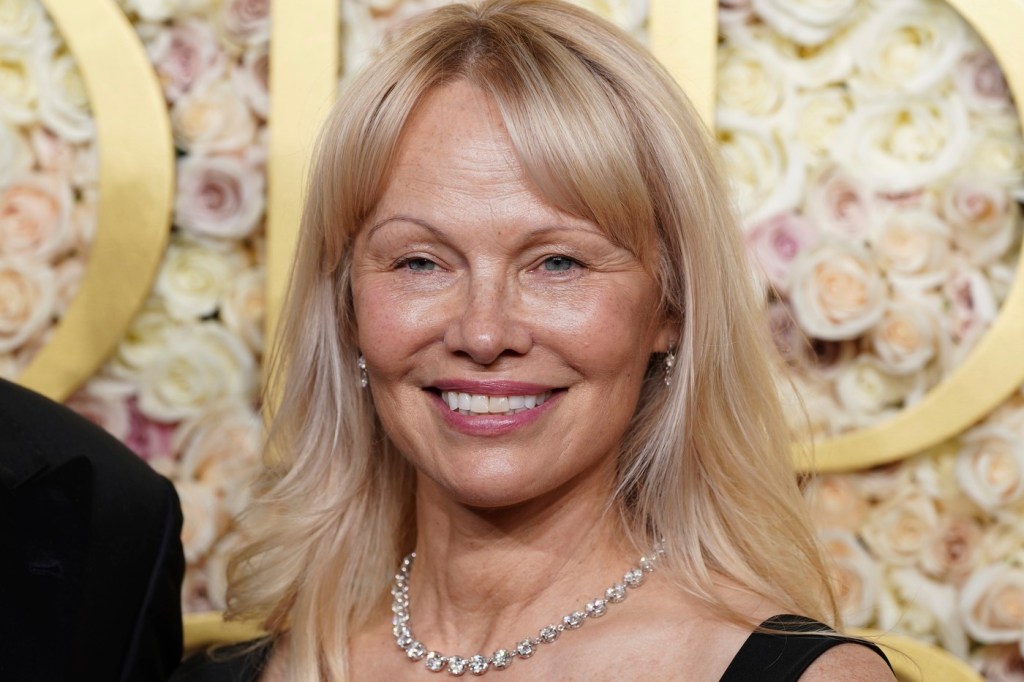 FOTO. Cum a apărut Pamela Anderson la Globurile de Aur 2025. Un detaliu a atras toate privirile: „Nimic nu face o femeie să se simtă mai bine” 2 profimedia 0951994459