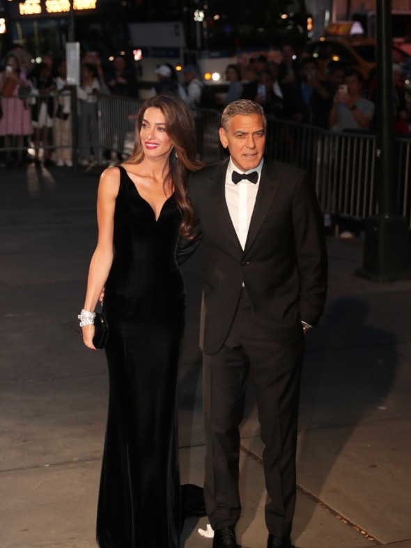 Amal & George Clooney Shine at The Albies: A Night for Justice