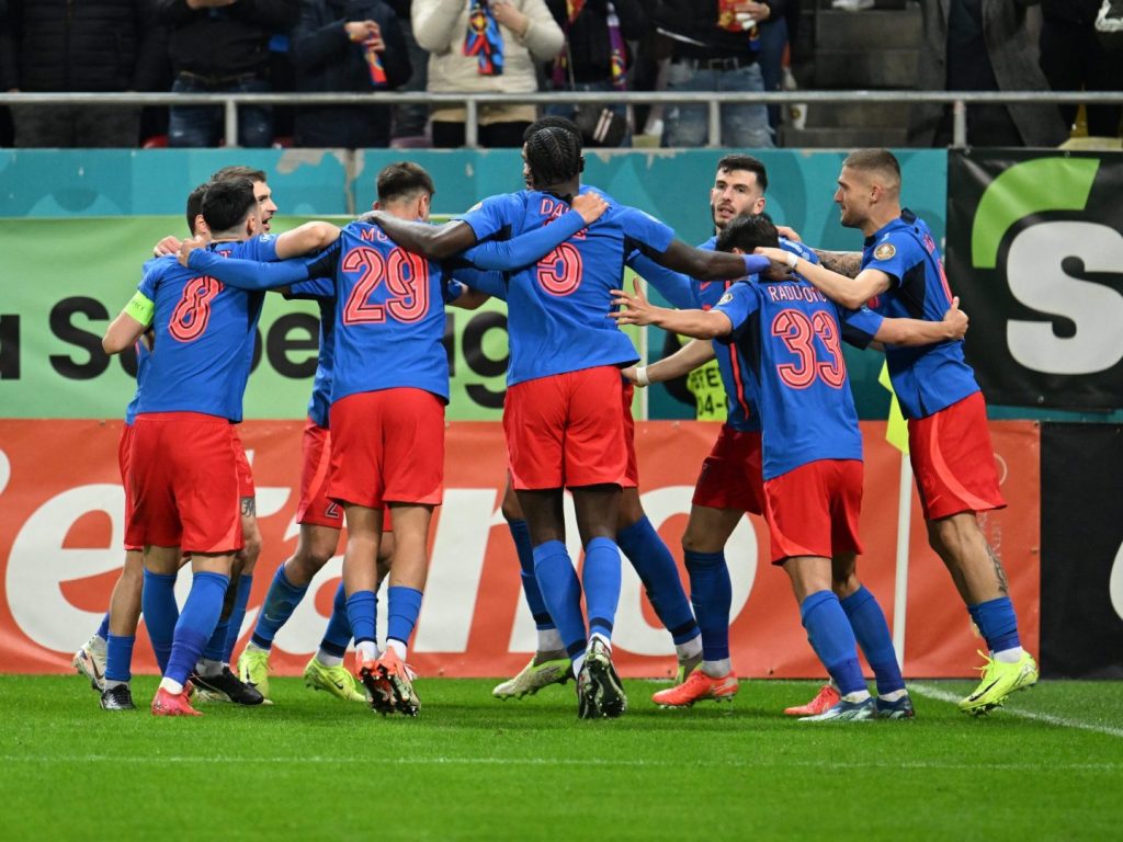 Victorie crucială pentru FCSB în derby-ul cu CFR Cluj: 3-2