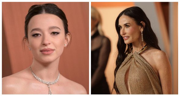 Demi Moore a intuit pierderea Oscarului chiar cu câteva clipe înainte de a fi anunțată câștigătoarea: „Am știut că va fi Mikey” 1 Demi Moore (14)