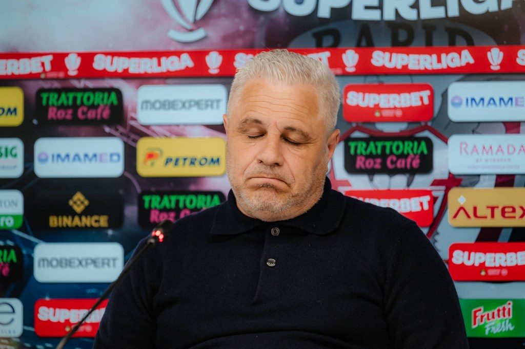 Șumudică se desparte de vestiarul Rapidului: Ce a vrut să spună după derby-ul cu Dinamo