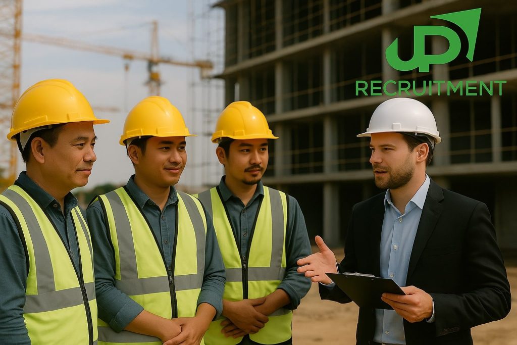 UP Recruitment facilitează accesul la muncitori asiatici calificați în construcții