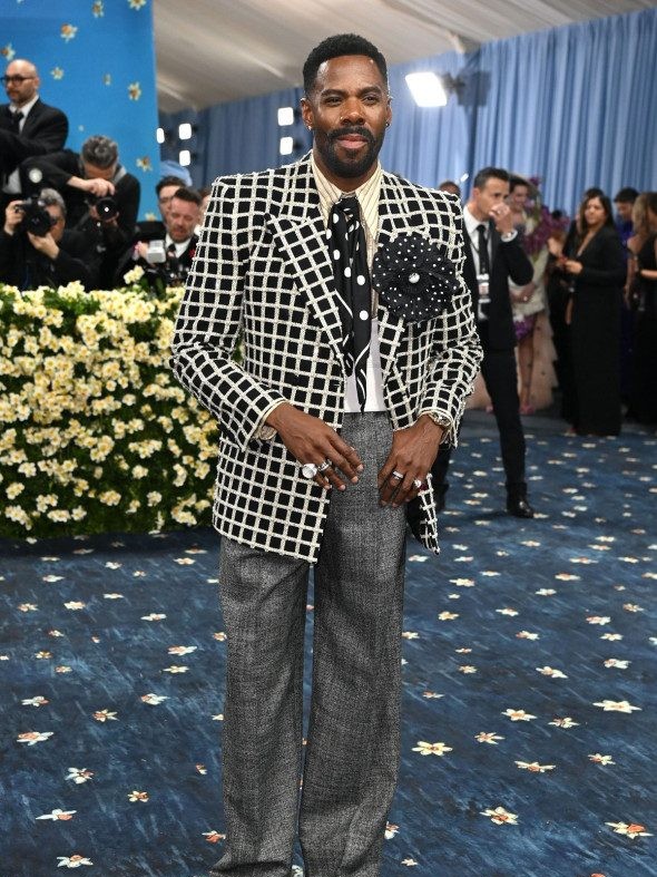 Met Gala 2025, parada ținutelor extravagante. Demi Moore a purtat o spectaculoasă rochie „cravată”: peste 1 milion de mărgele și paiete 5 Met Gala 2025, Superfine: Tailoring Black Style, Arrivals, The Metropolitan Museum of Art, New York, USA - 05 May 2025