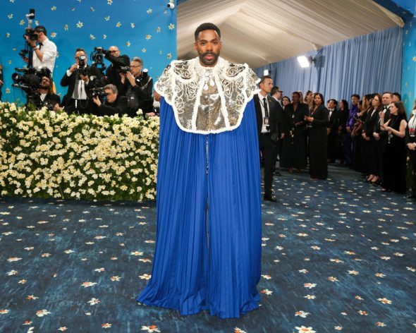 Met Gala 2025, parada ținutelor extravagante. Demi Moore a purtat o spectaculoasă rochie „cravată”: peste 1 milion de mărgele și paiete 6 The Metropolitan Museum of Art's Costume Institute Benefit Celebrating the Opening Of Superfine: Tailoring Black Style, Manhattan, New York, United States - 05 May 2025