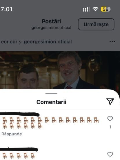 Emoticonul care a umplut secțiunea de comentarii de la postările lui George Simion, după ce a lipsit de la dezbaterile TV cu Nicușor Dan 1 WhatsApp Image 2025 05 15 at 17.20.44 1