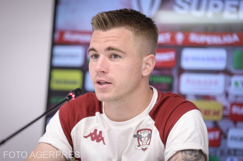 Claudiu Petrila (Rapid) dezvăluie motivele sezonului ratat: „Am clacat la fiecare meci important”