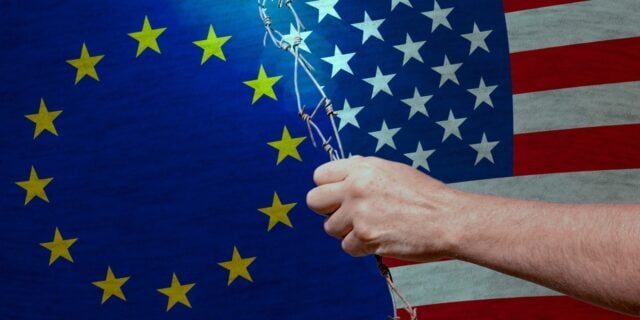 Exporturile UE către SUA au atins un record în martie: 80 miliarde de dolari