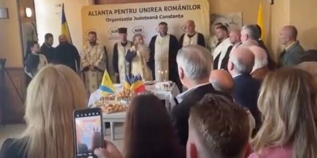 IPS Teodosie sfințește sediul AUR din Constanța: mesaje electorale și controversă la întronizarea din Londra