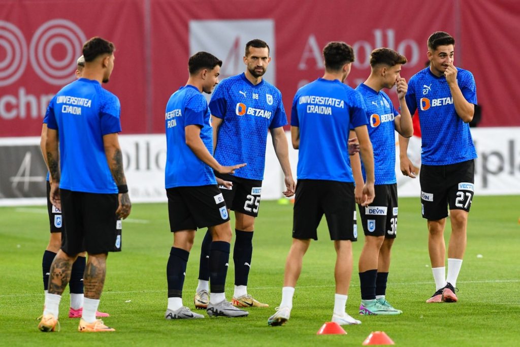 Universitatea Craiova speră să se claseze pe podium în SuperLigă, afirmă Vladimir Screciu