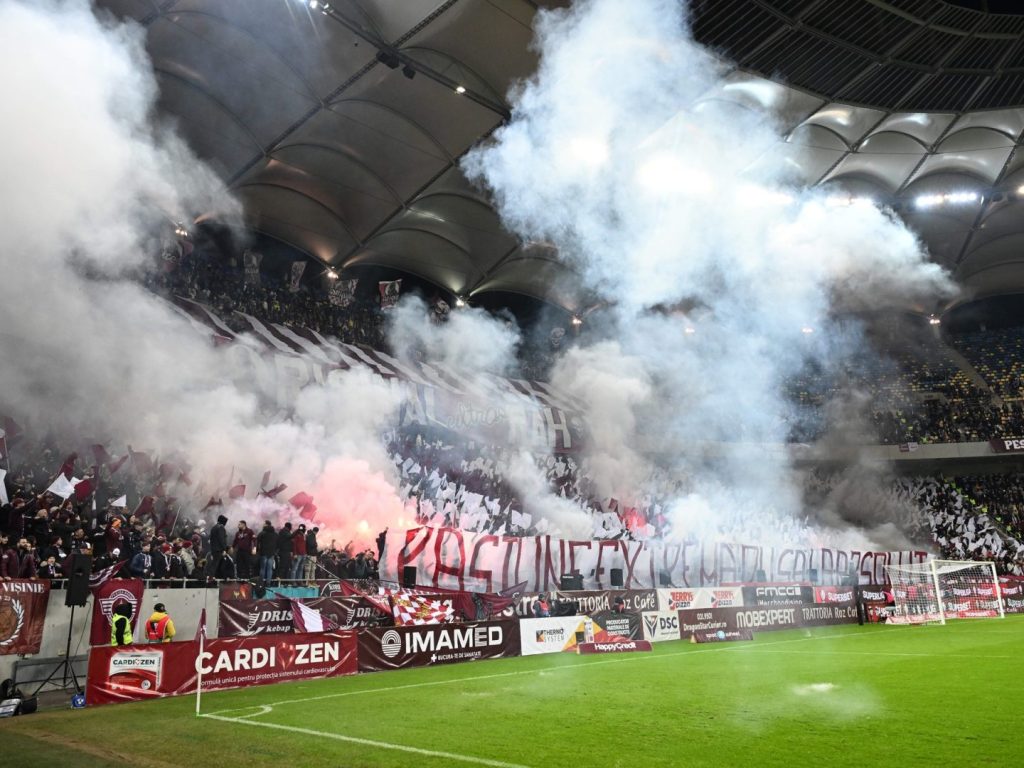 SuperLiga: FC Rapid primește o amendă pentru incidentele de la derby-ul cu FCSB