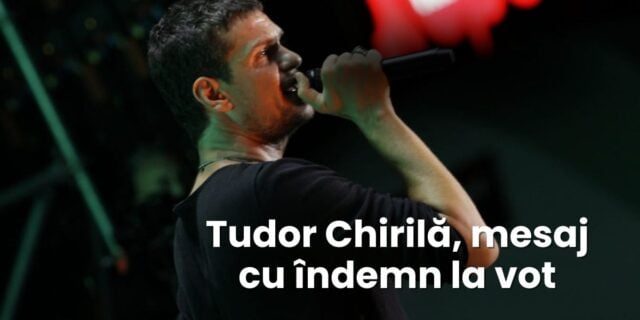### Tudor Chirilă îndeamnă tinerii să folosească ChatGPT pentru a lua o decizie informată înainte de alegeri