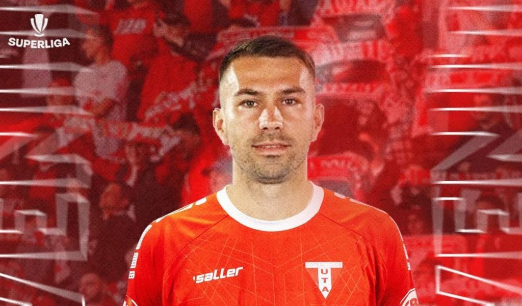 Alin Roman, cel mai bun marcator din afara careului, semnează cu UTA Arad în ciuda retrogradării echipei
