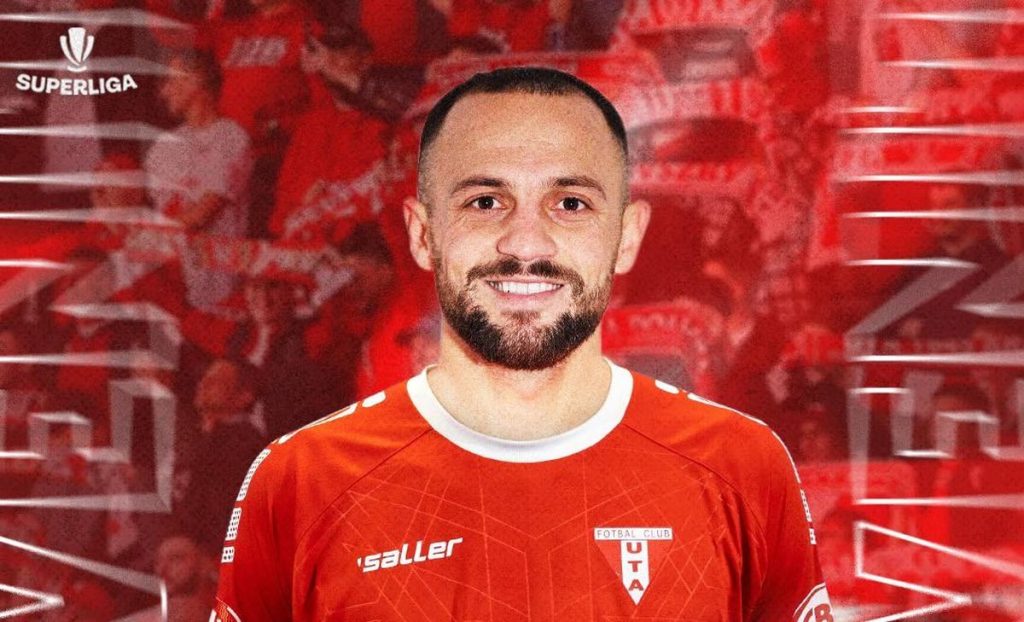 UTA Arad aduce un nou atacant de top în echipă: Mevlan Zeka