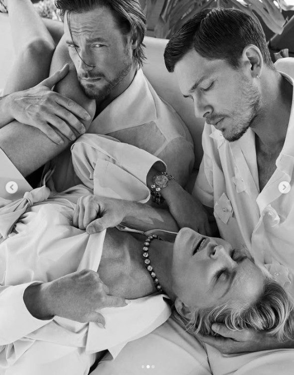 Sharon Stone, pictorial pentru Vogue Adria