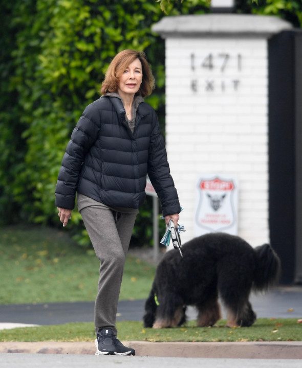 Apariție rară a soției trădate din "Atracție fatală". Anne Archer, pozată de paparazzi la 77 de ani, în cartierul ei exclusivist 1 Anne Archer