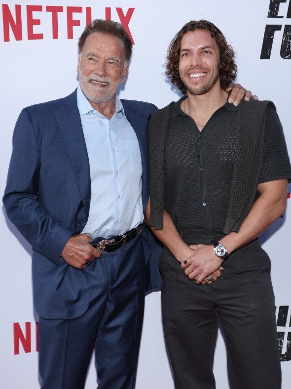 Arnold Schwarzenegger, împreună cu cei cinci copii la premiera noului sezon din „FUBAR”. Și ginerele i-a fost alături 1 'Fubar' Season 2 Premiere, Los Angeles, California, USA - 11 Jun 2025