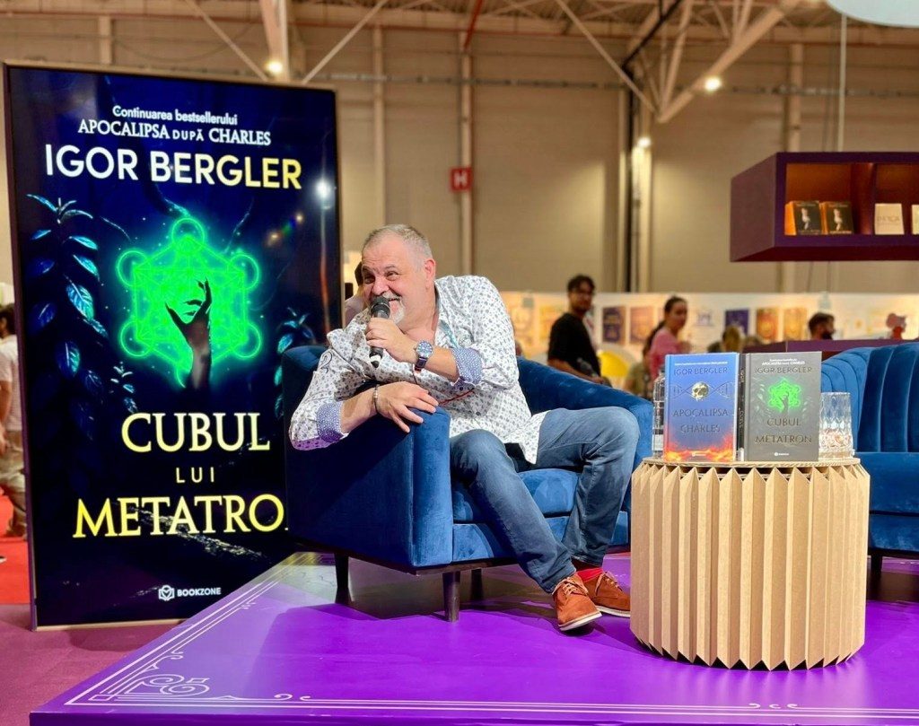INTERVIU „La noi e jenant, în America nu e”. Ce crede cel mai bine vândut autor român că le lipsește multor scriitori de la noi pentru a avea succes mai mare la public 1 bergler lansare