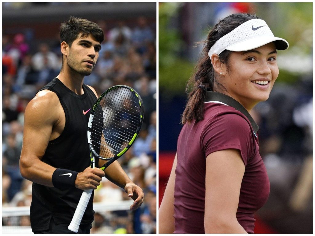 Carlos Alcaraz și Emma Răducanu formează o echipă de vis la US Open