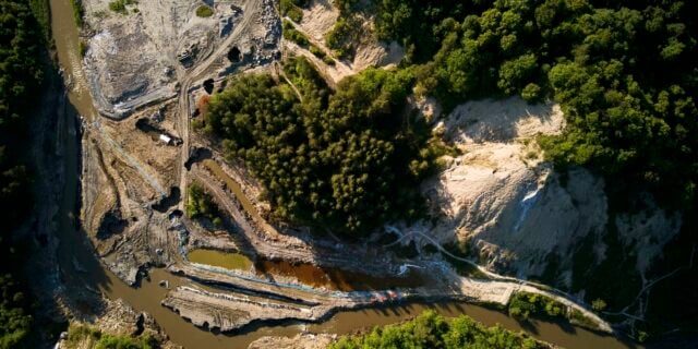 ### Dezastrul de la Praid: Imagini filmate din dronă arată amploarea situației