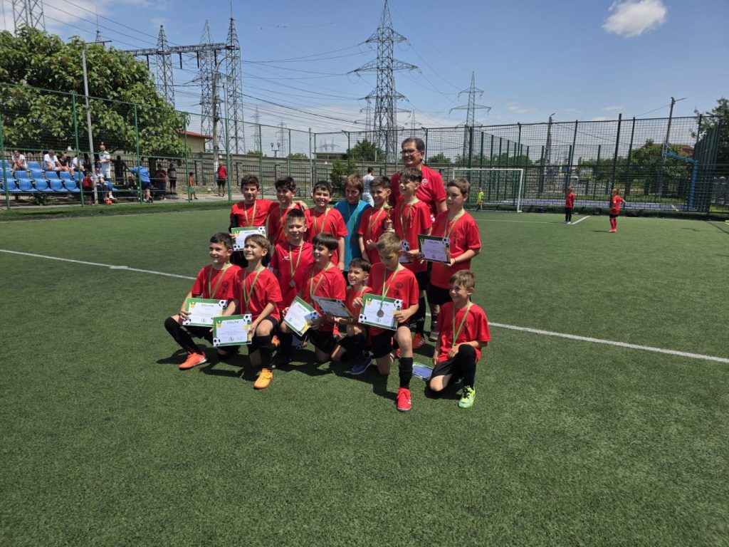 Grupa 2015–2016 de la ACS Unirea Dobroești, premiată la Liga de Copii 2025