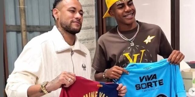 Întâlnire de neuitat între Lamine Yamal și Neymar în Brazilia