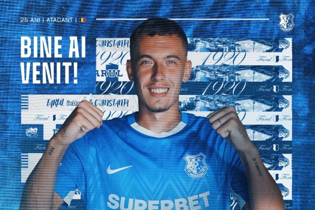 Alexandru Ișfan semnează cu Farul Constanța: Un nou început în cariera fotbalistului