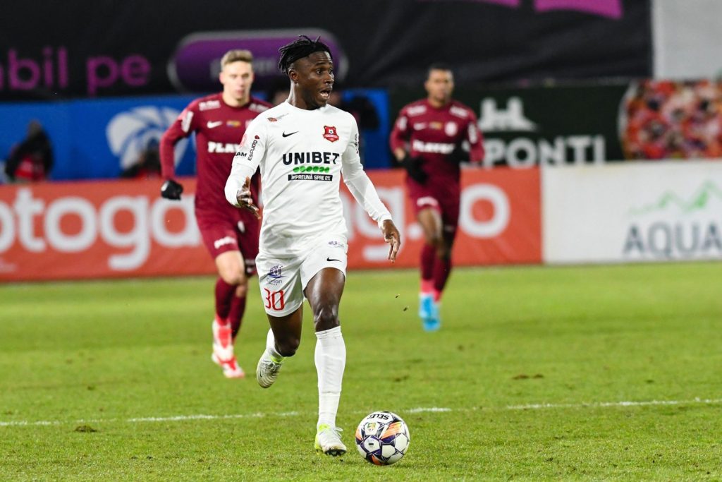 FCSB decide să îl împrumute pe Nana Antwi pentru încă un sezon la FC Hermannstadt