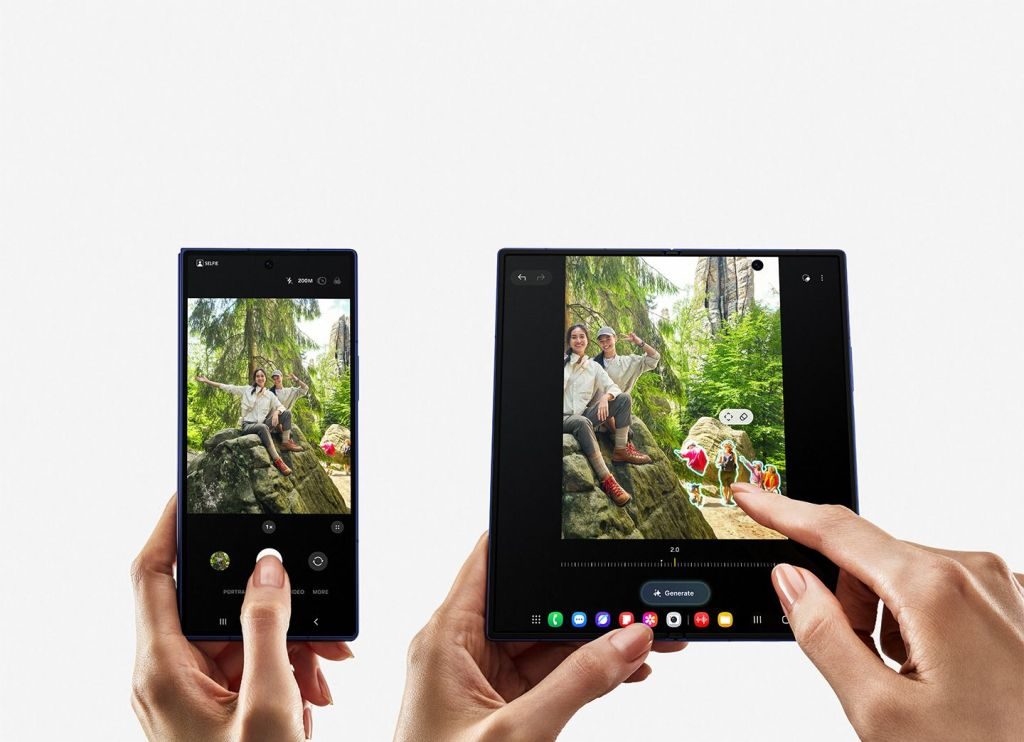 FOTO Samsung a lansat telefoanele pliabile Galaxy Z Fold7 și ZFlip7. Ce aduc nou și cât costă 3 Samsung Galaxy ZFold7 foto Samsung