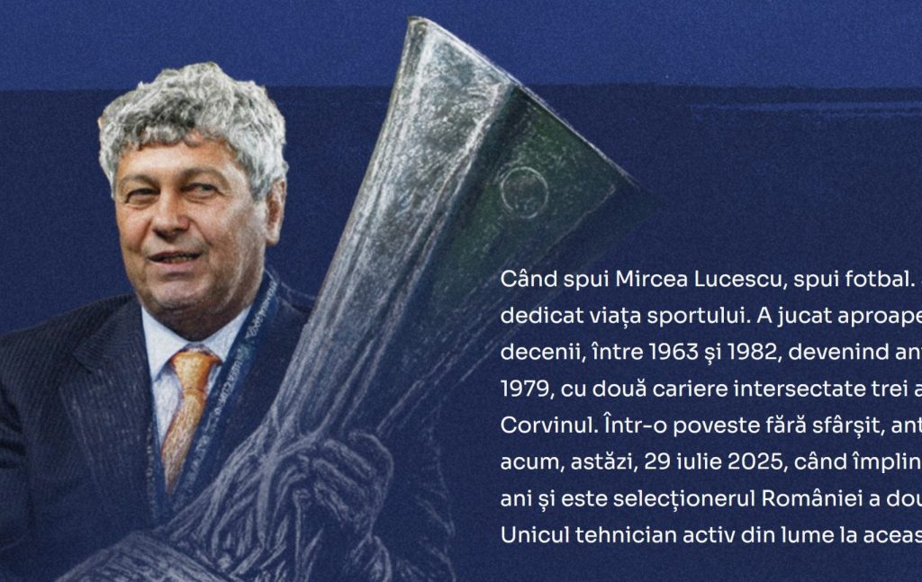 Legenda Mircea Lucescu: 80 de ani și 36 de trofee câștigate în cariera sa