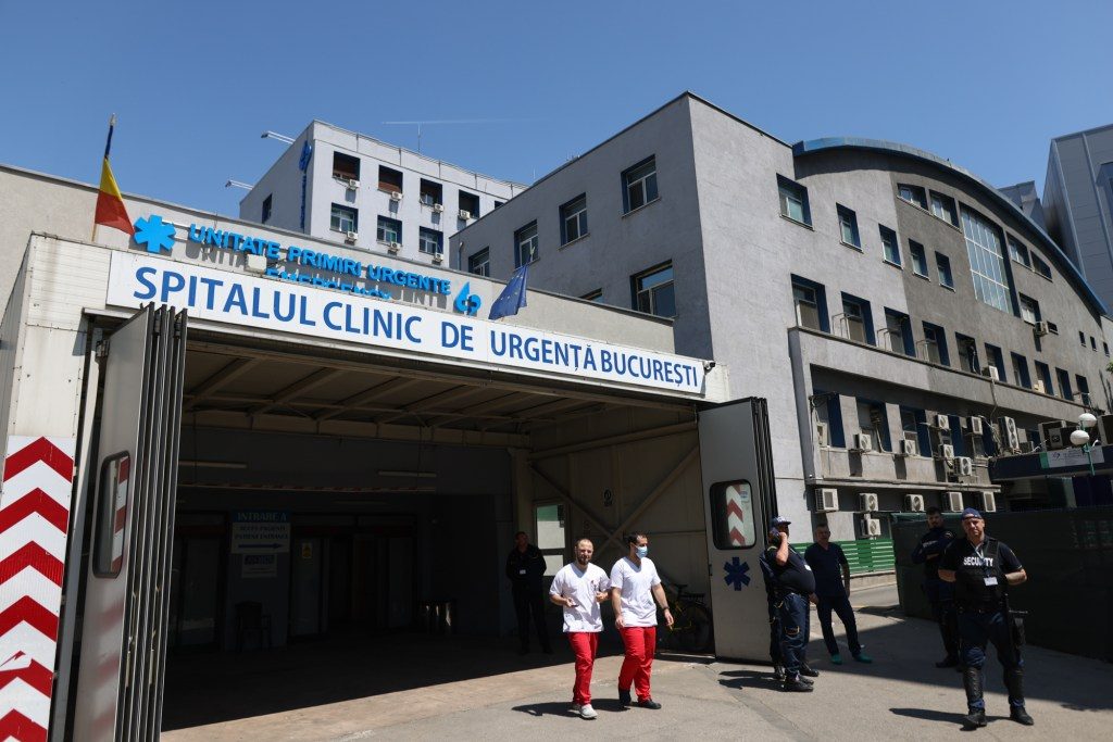 Spitalul de Urgenţă Bucureşti Floreasca. Inquam Photos / George Călin