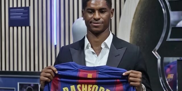 Joan Garcia și Marcus Rashford, noua achiziție a Barcelonei înainte de meciul cu Mallorca din LaLiga