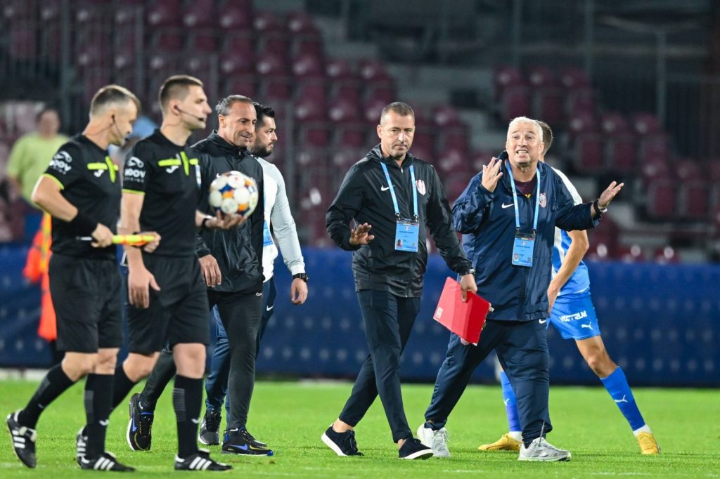 Decizia Comisiei de Disciplină pentru Dan Petrescu și CFR Cluj în urma eliminării de la meciul cu Universitatea Craiova