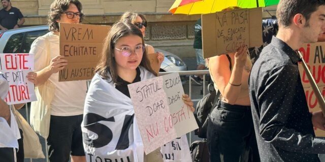 Studenții României nu se opresc din proteste: Cer mai multă implicare și respect pentru nevoile lor