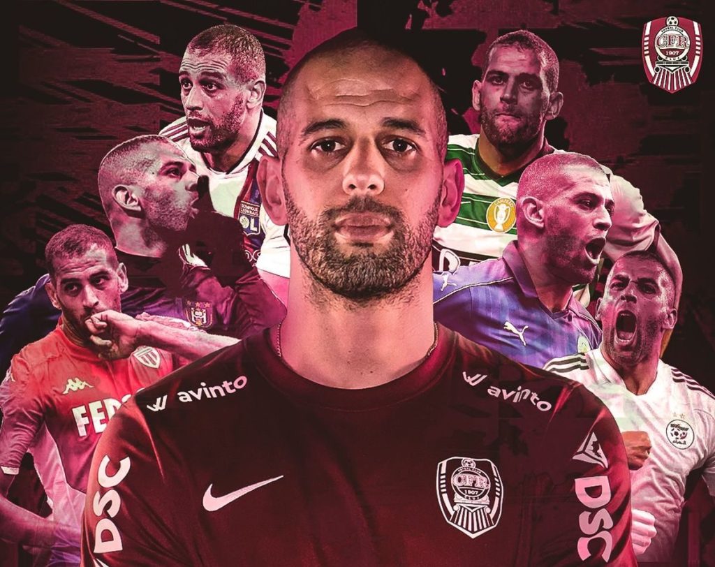 Islam Slimani, Legenda Algeriei care a Incheiat un Contract cu CFR Cluj