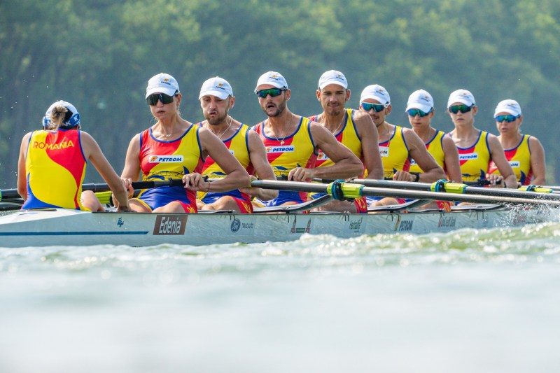 România face istorie la Campionatul Mondial de Canotaj: Prima medalie de aur pentru un echipaj de 8+1 mixt