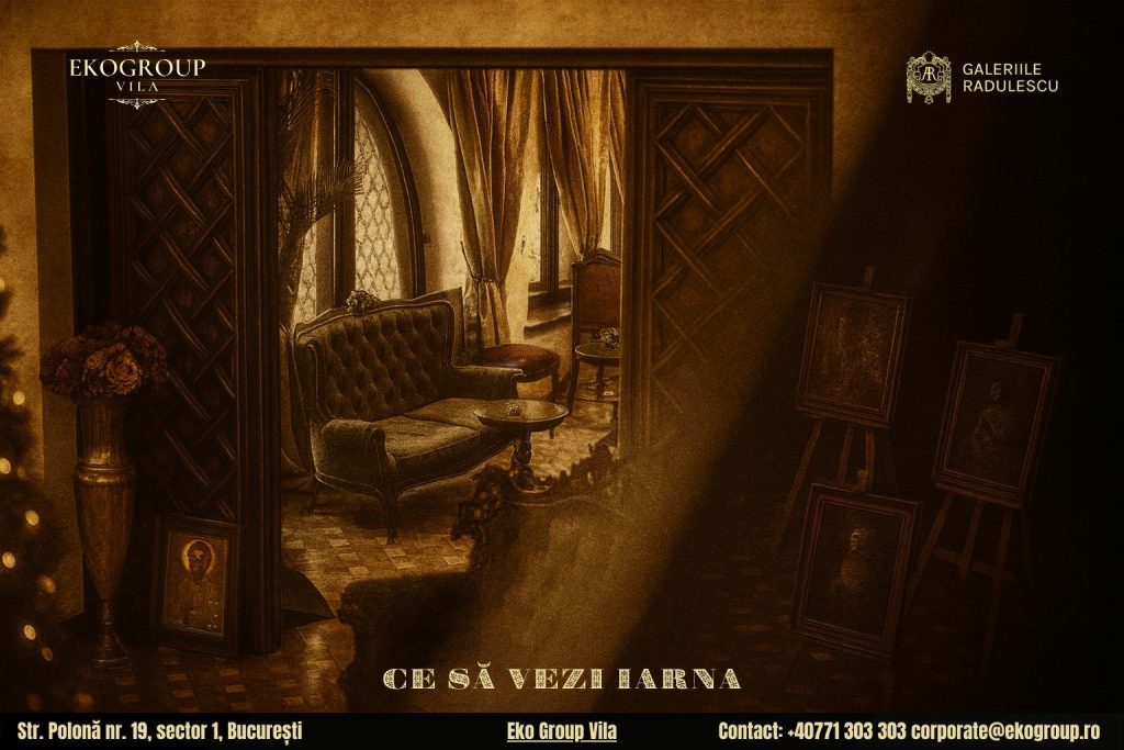 Ce poți vizita în București iarna: Expoziția Crăciunul anilor ’30 la Eko Group Vila, o evadare în eleganța interbelică