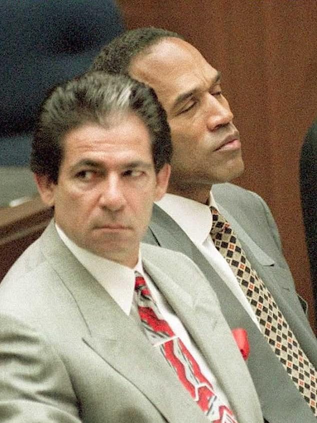 Kardashian was on the 'Dream Team' defense squad got O.J. Simpson his freedom from double murder charges in the mid-1990s