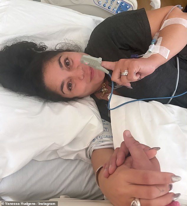 Aceasta vine la o lună după ce fostul star High School Musical a anunțat nașterea celui de-al doilea copil cu o fotografie cu ea într-un pat de spital