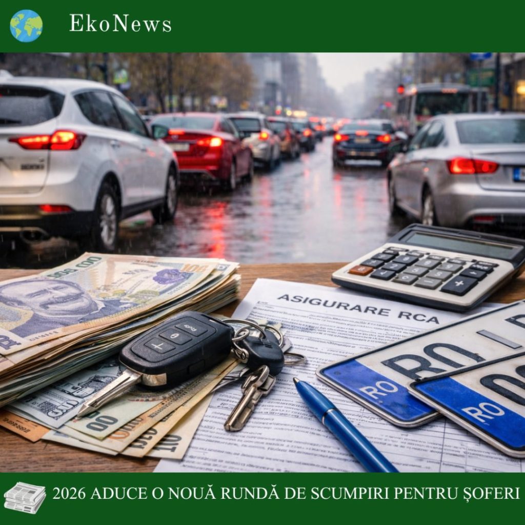2026 aduce o nouă rundă de scumpiri pentru șoferi: impozite mai mari, hibridele în prim-plan și RCA sub presiune