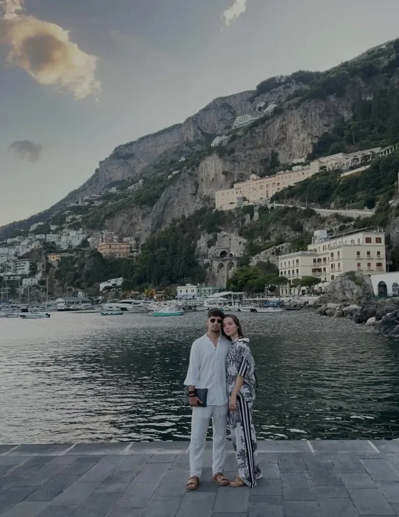 Primul Crăciun al lui Eduard Ionescu alături de iubită