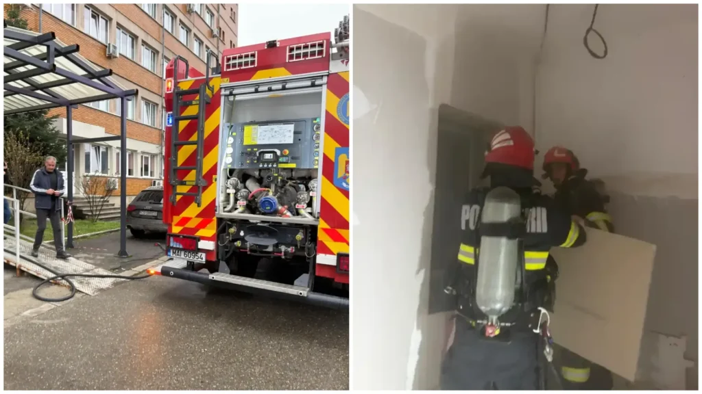 Incendiu devastator în Geoagiu: Bebeluș de 5 luni cu arsuri grave