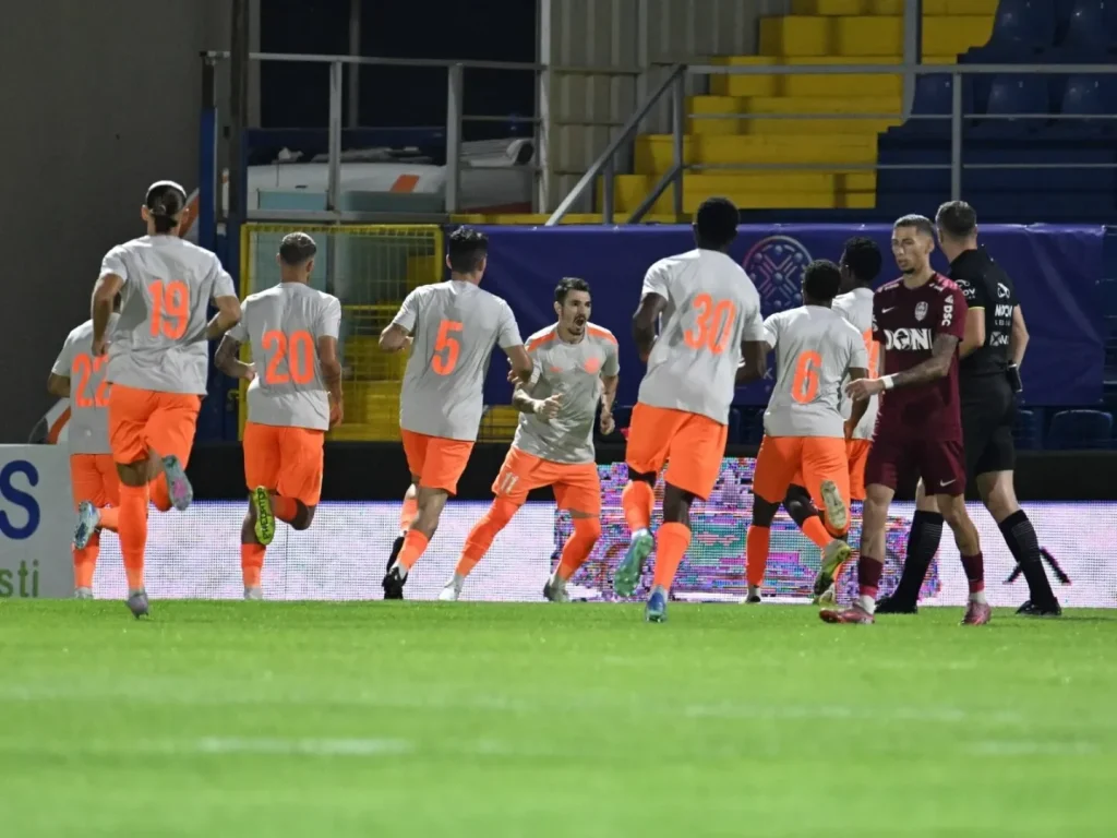 Unirea Slobozia învinge Metaloglobus București într-un meci tensionat din Superligă