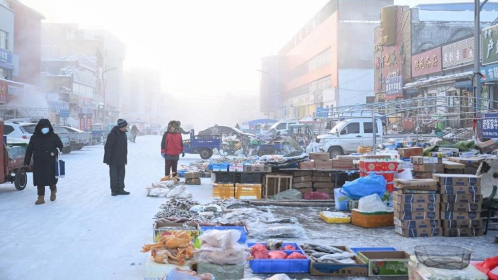 Gerul extrem din Genhe, China: Cum se desfășoară viața la –45°C