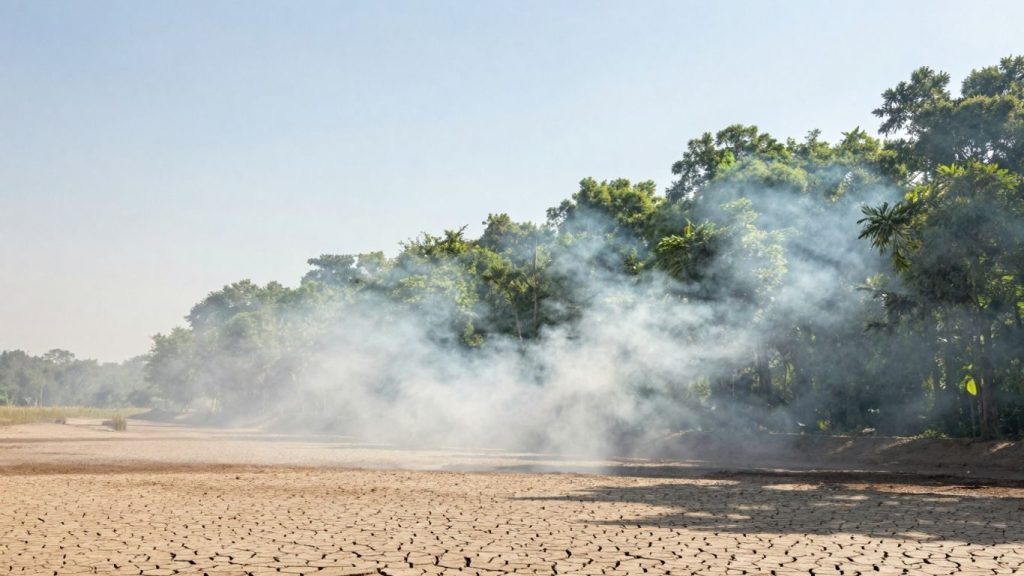Schimbări climatice afectând economia globală.